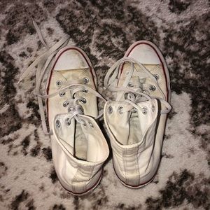 white high top converse
